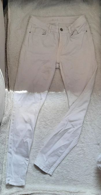 Jean skinny blanc