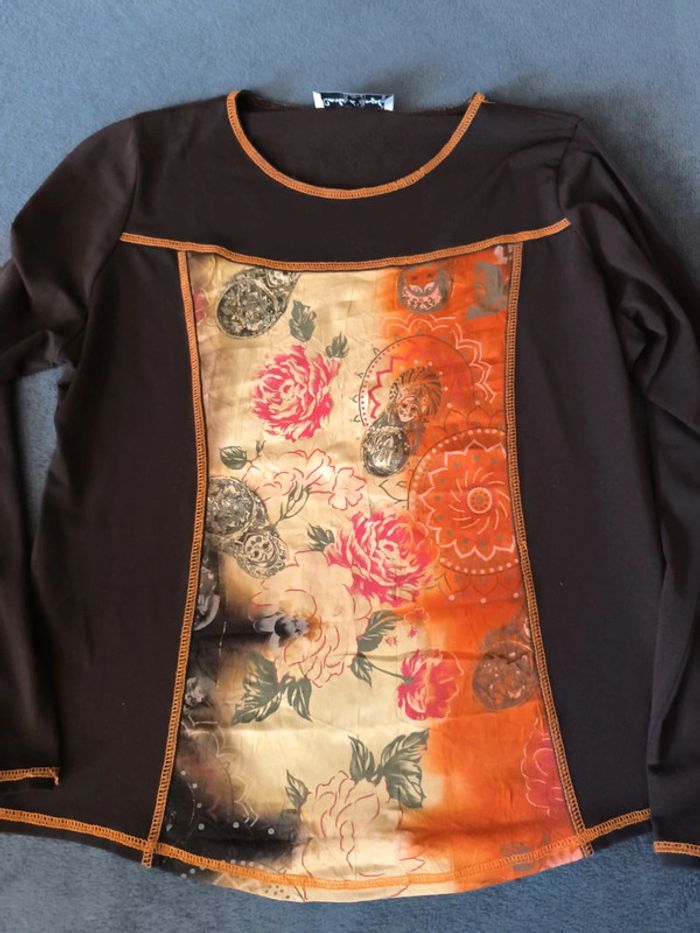 Tee shirt manches longues  Carla d Angeli