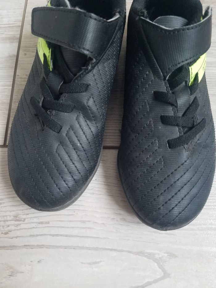 Chaussures de football noir Kipsta t 29 tbe - photo numéro 5