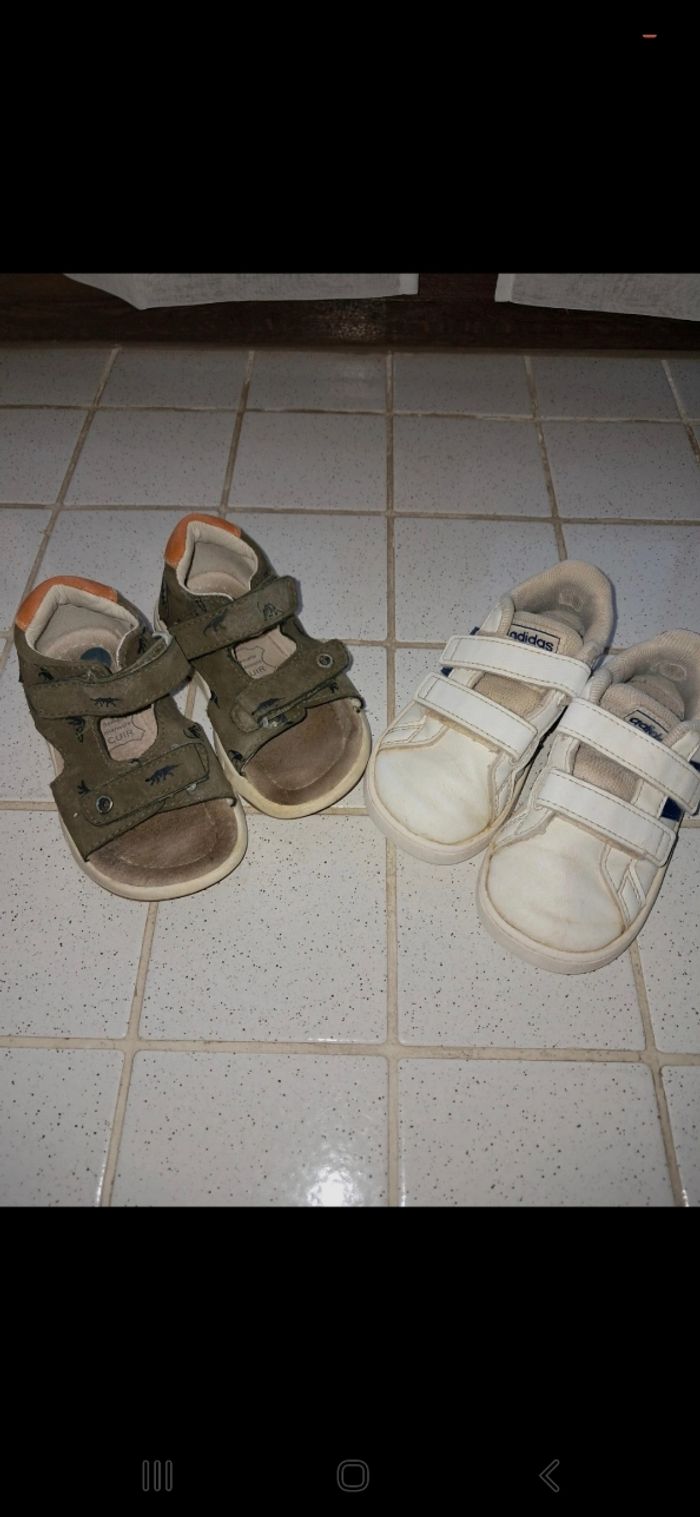 Lot de sandales 24 et baskets taille 24 ⁶