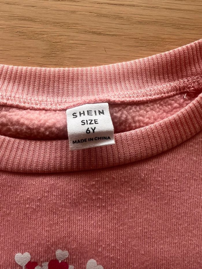 sweat rose shein - photo numéro 2