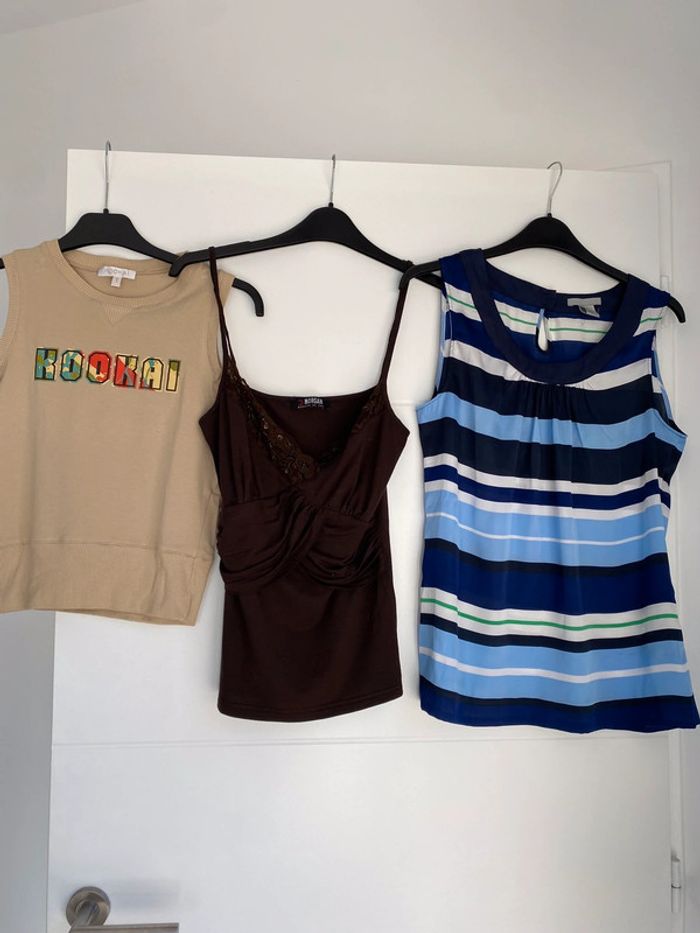 Lot de 3 débardeurs