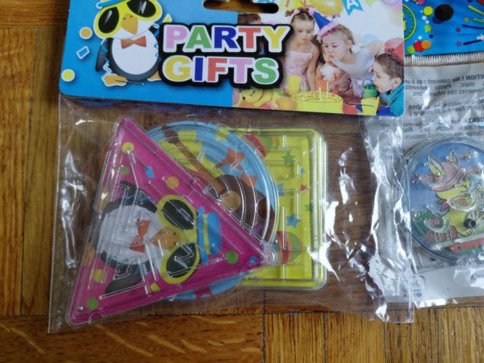 lot de jeux à billes pour anniversaire à mettre dans pochette cadeau ou piniata - photo numéro 2