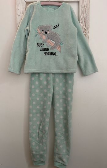 Pyjama chaud fille 7/8 ans