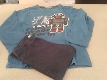 pyjama robot marque nky 8 ans