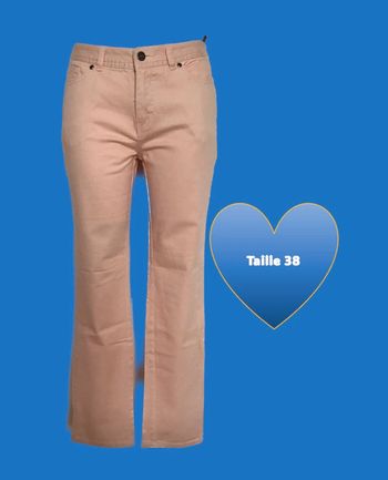 Pantalon rose tendre taille 38 Edeis la redoute création