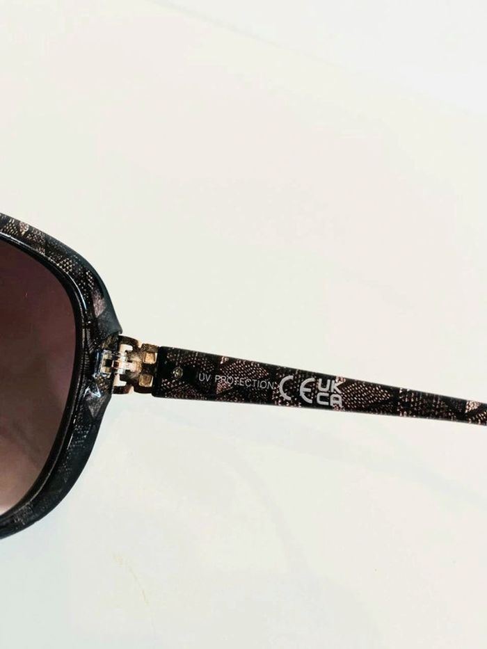 Lunette de soleil femme masque marron verres dégradés UV protection catégorie 3 - photo numéro 5