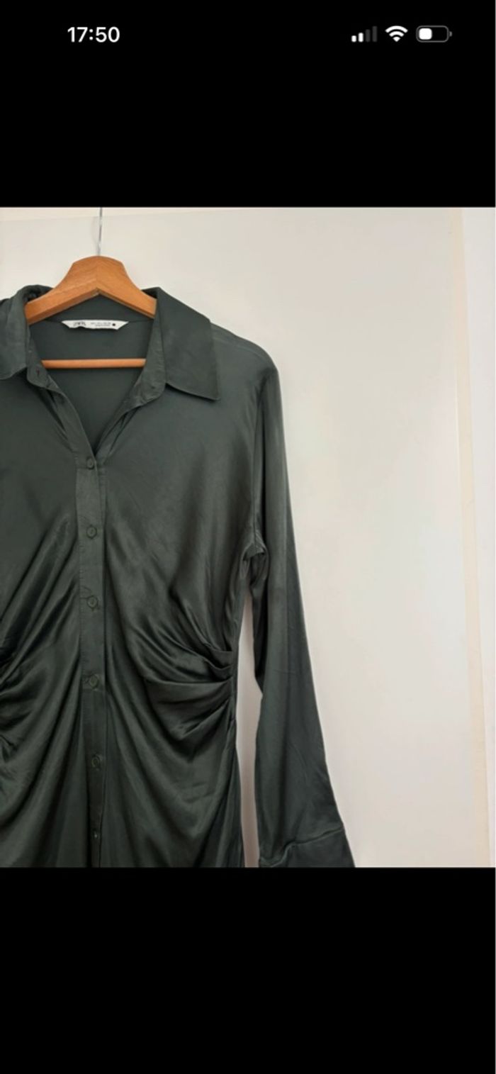 Robe satinée taille L - photo numéro 2