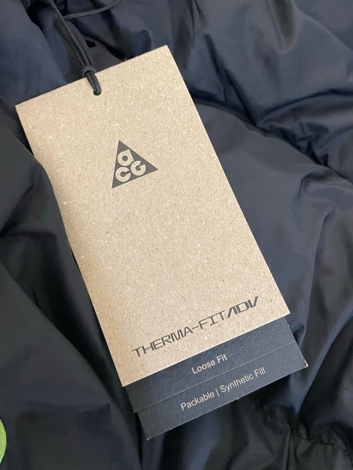 Doudoune Nike ACG Therma-FIT ADV Lunar Lake triple noir - photo numéro 8