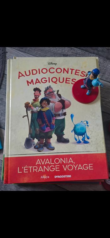 Livre et figurine des audiocontes Magiques 111 altaya audio conte audio compte disney