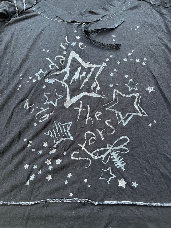 Pull fin étoile L - photo numéro 4