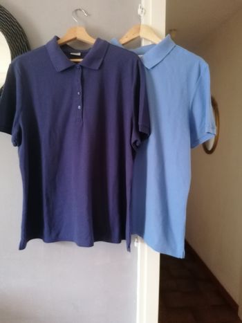 2 polos homme damart 50/52