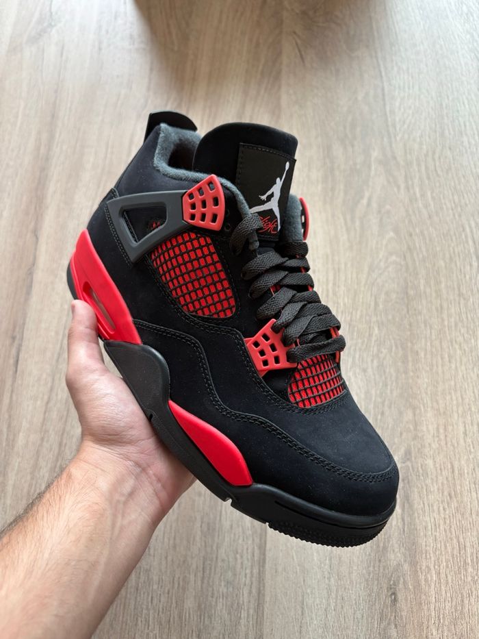 Jordan 4 red thunder - photo numéro 4