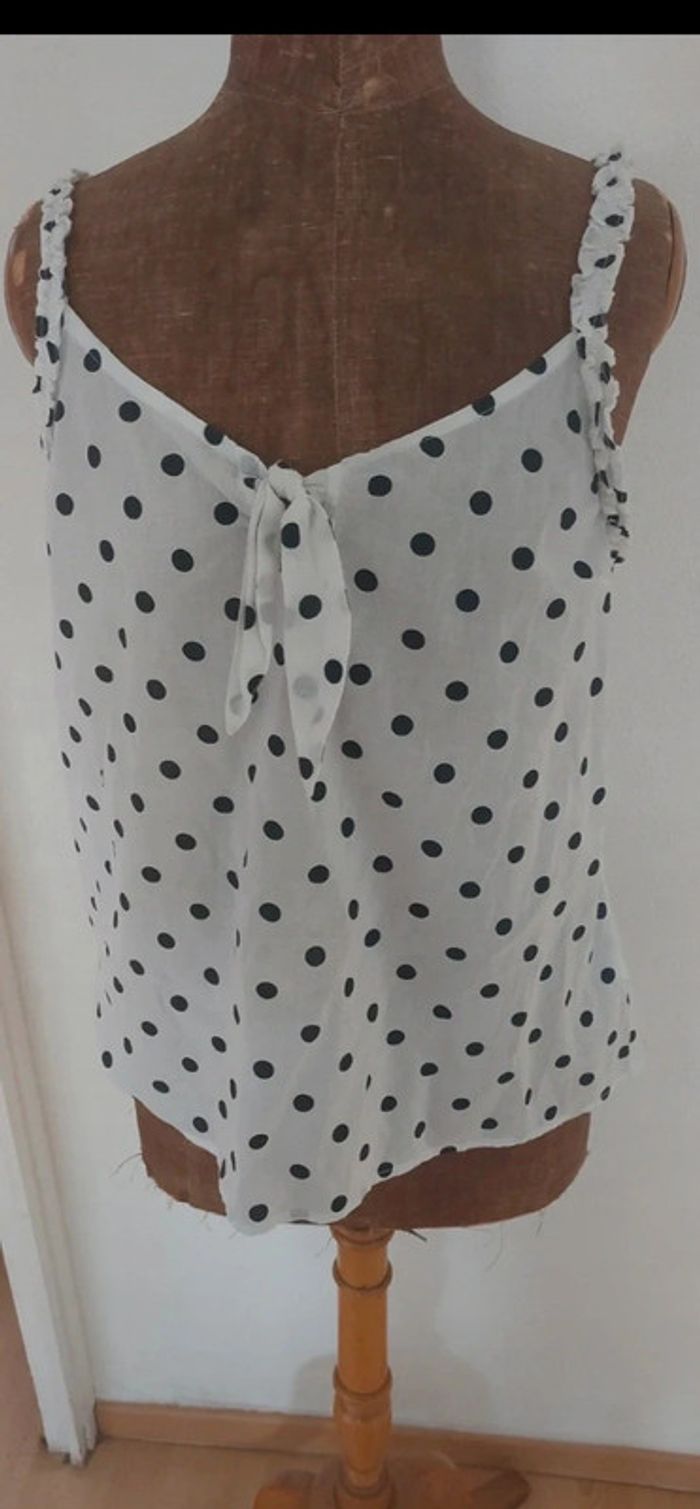 Haut à pois