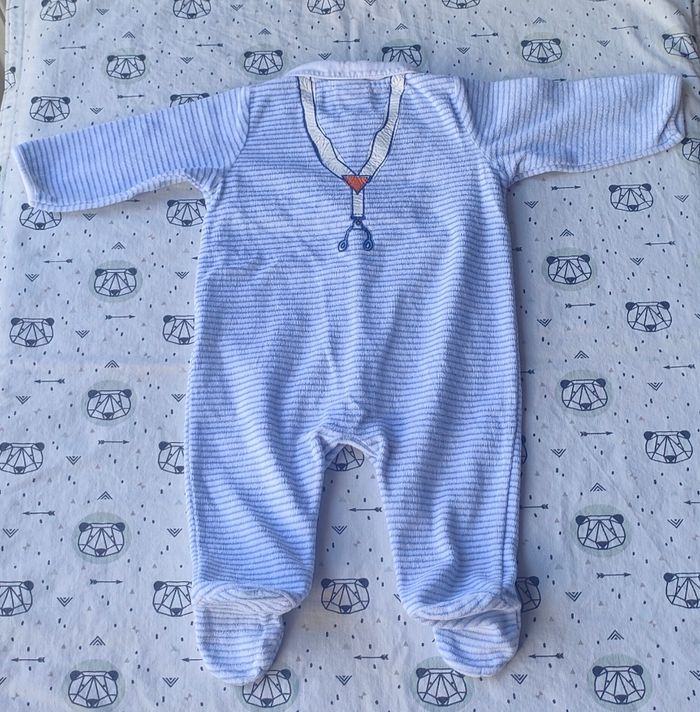 Lot pyjamas velours taille 6 mois - photo numéro 9