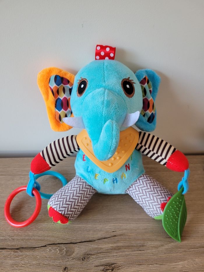 Peluche hochet