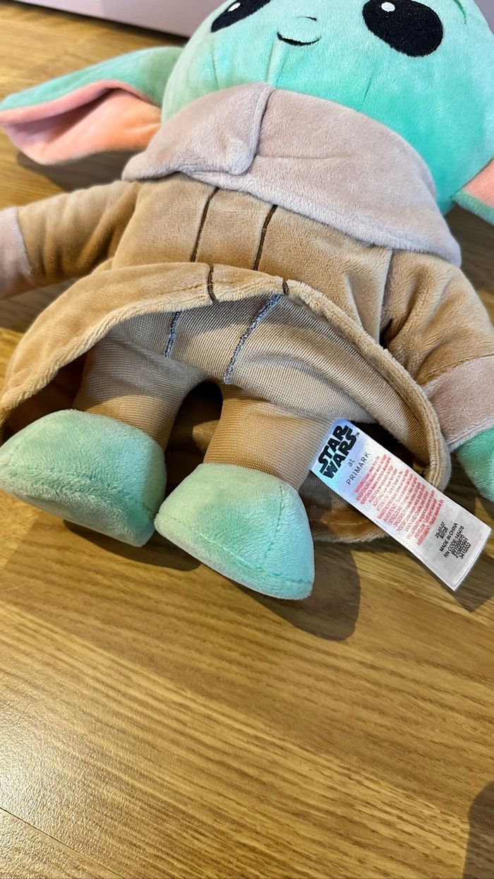 Peluche Baby Yoda Lumineux 32cm - photo numéro 6