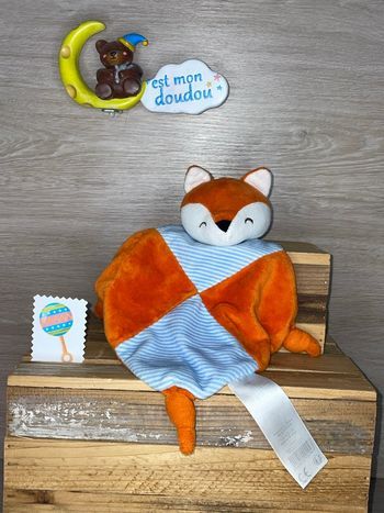 TK51 doudou renard 🦊 tom & kiddy