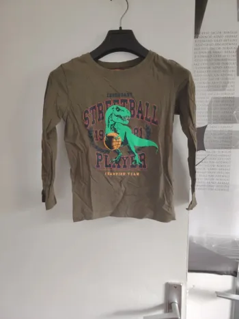 Manche longue tissaia 8 ans