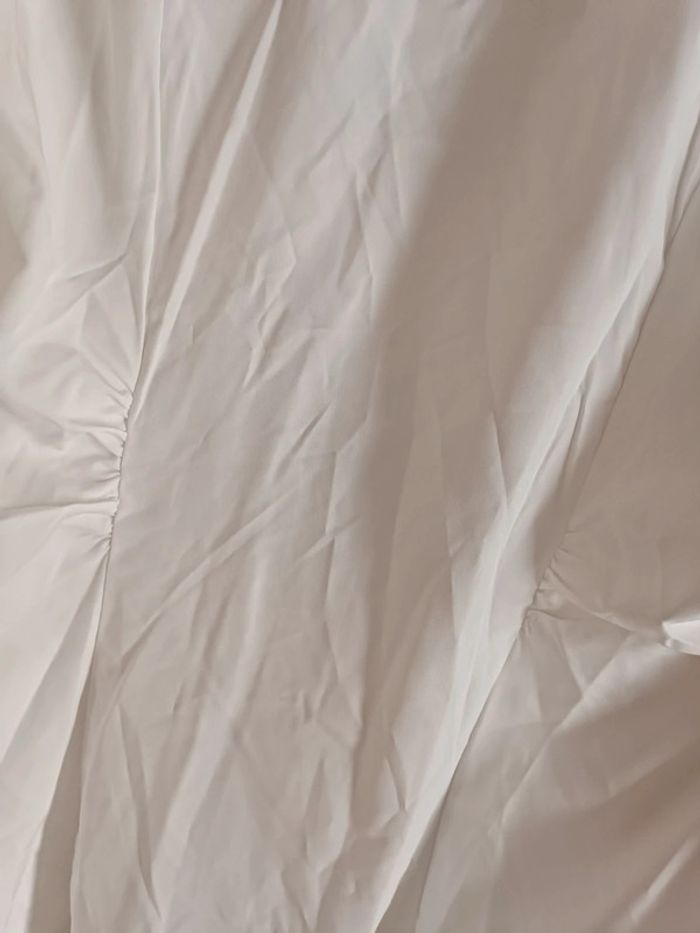 Chemise blanche unie manches longues - photo numéro 8