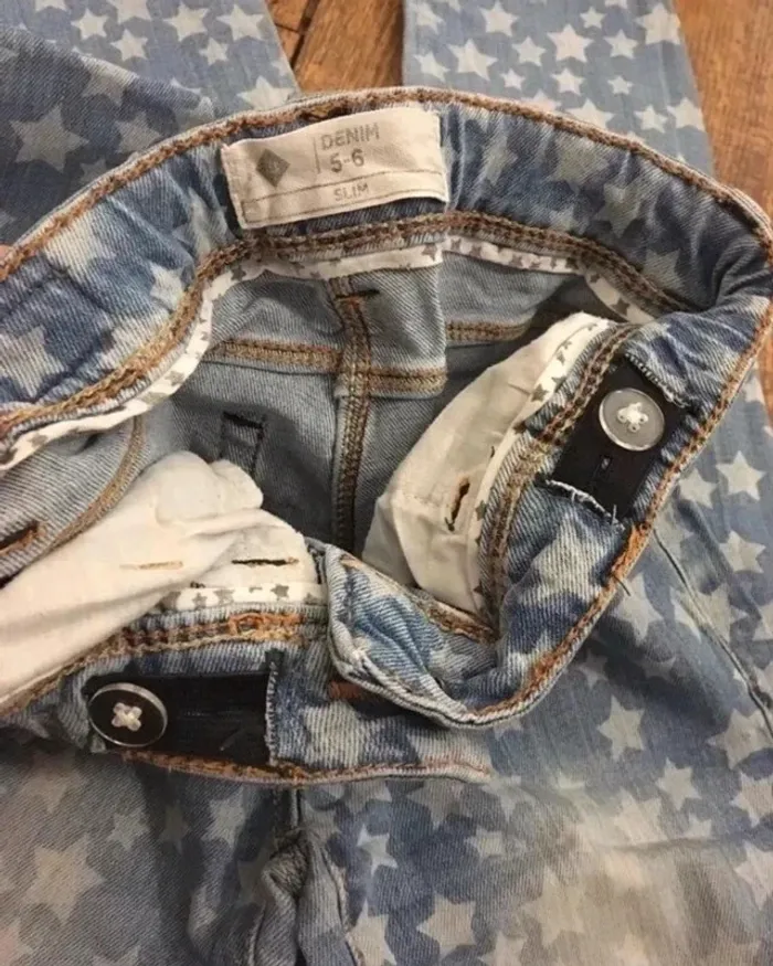 Jeans Denim Tex Taille 5 - 6 ans - photo numéro 10