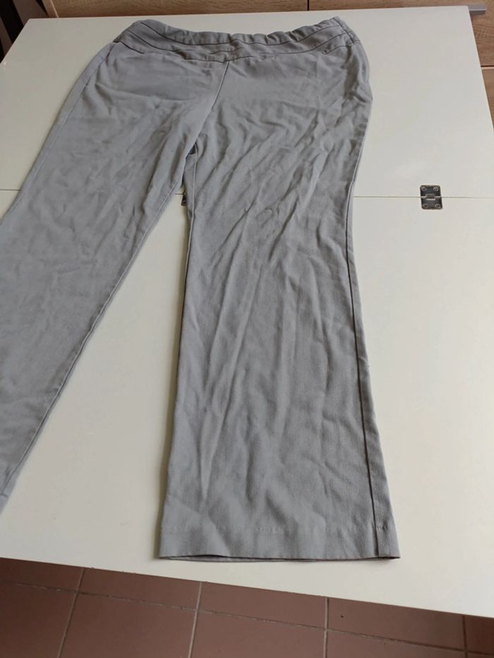 Pantalon gris pas Blancheporte taille 50 - photo numéro 2