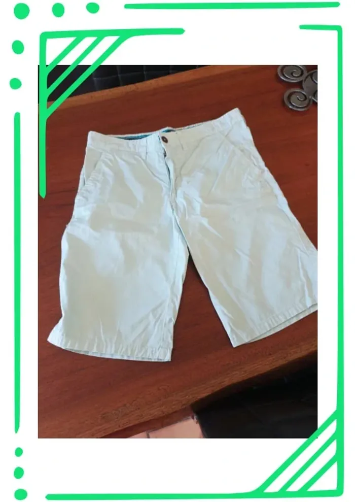 Short Chino Brice bleu ciel taille 40