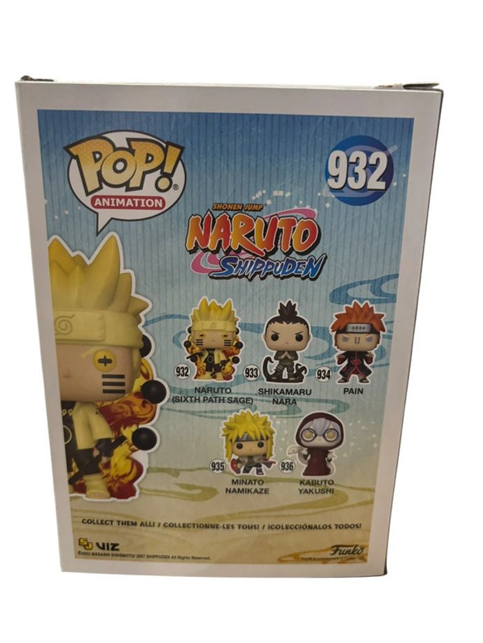 Figurine Funko Pop Naruto Shippuden Naruto (Sixth Path Sage) 932 neuf - photo numéro 2