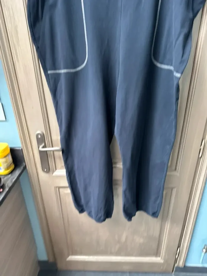 Jogging bleu marine 5XL taillissime - photo numéro 4