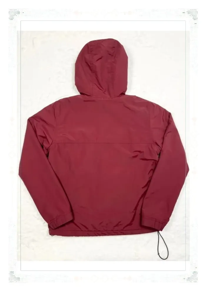 Carhartt imperméable demi-zip bordeaux intérieur polaire pour homme taille M – très bon état - photo numéro 2