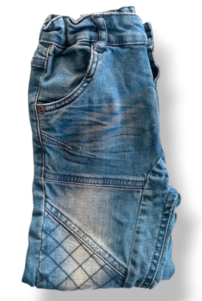 Pantalon - jeans enfant / bleu jeans / enfant / 5ans-110cm / Vertbaudet - photo numéro 4