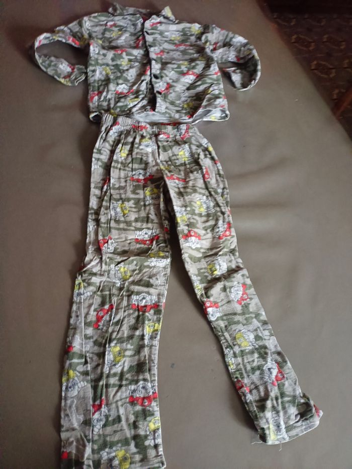 Pyjama garçon flanelle