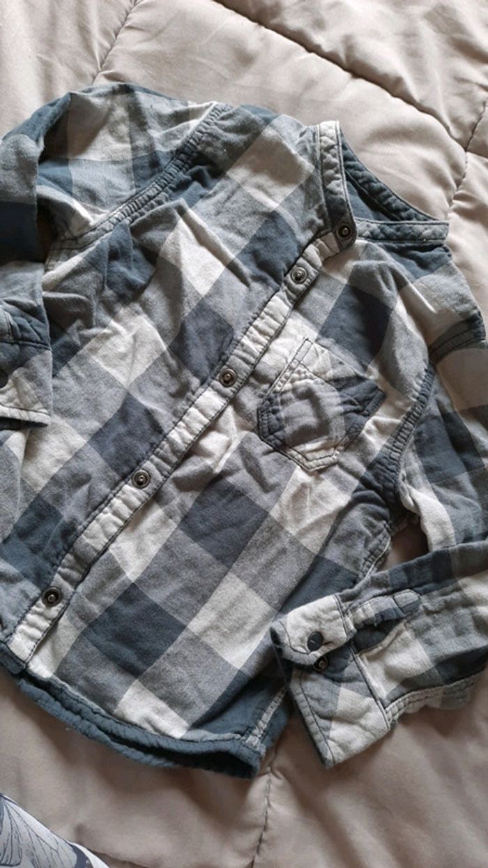 Chemise carreaux - photo numéro 2