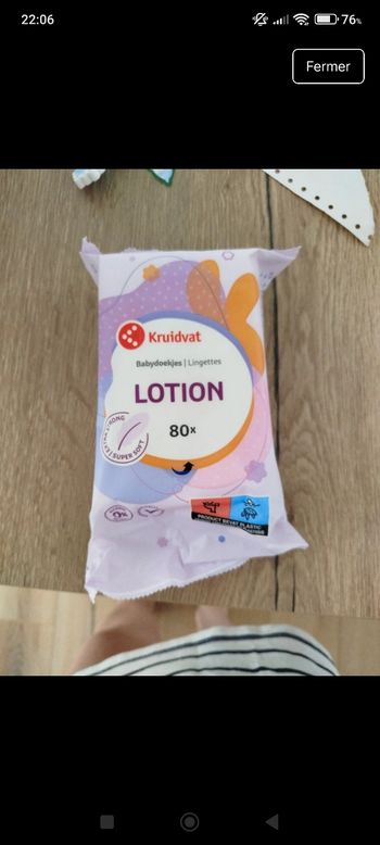 10 paquets lingettes kruydvat