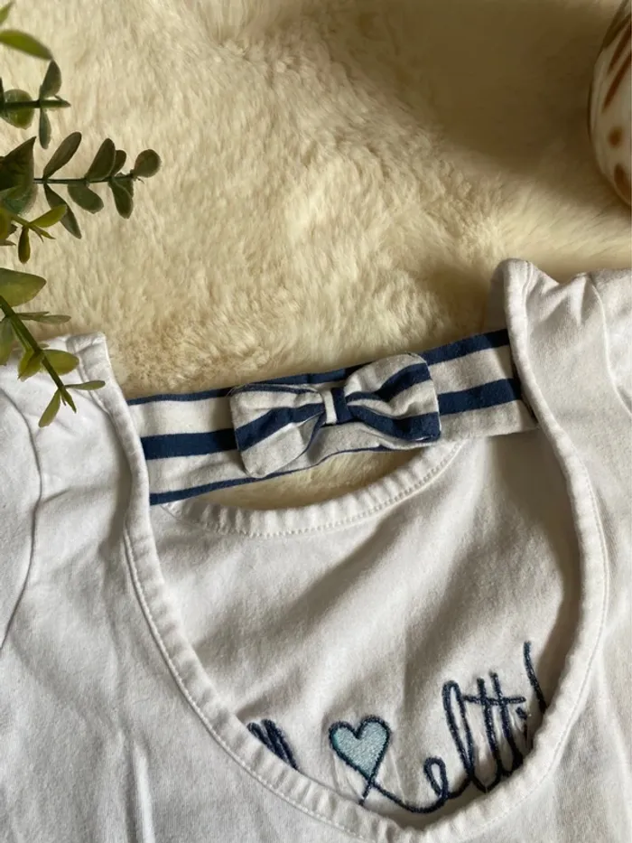 💙🤍Robe d’été fille - Little Marcel - 6 ans  💙 Légère, colorée et idéale pour les beaux jours ! - photo numéro 6