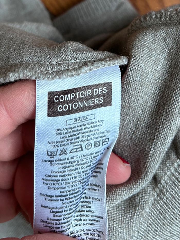 Neuf pull/chemise comptoir des cotonniers taille 6 ans - photo numéro 7