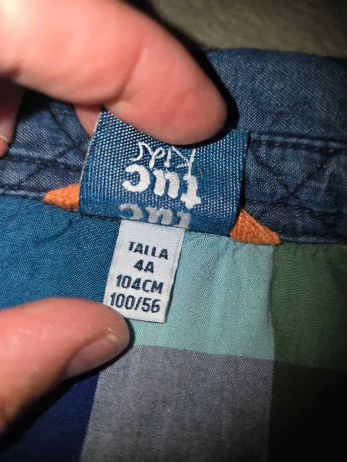 3 ans veste en jean doublé effet matelassée - photo numéro 5