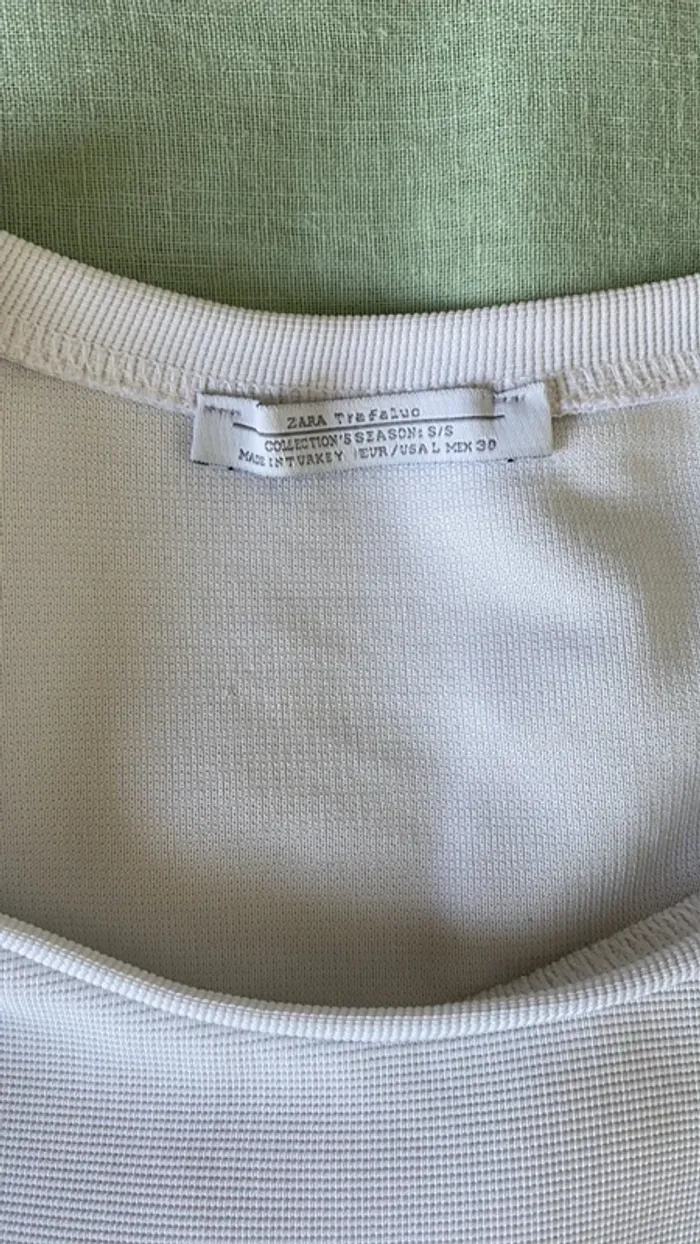 Robe blanche Zara - photo numéro 6