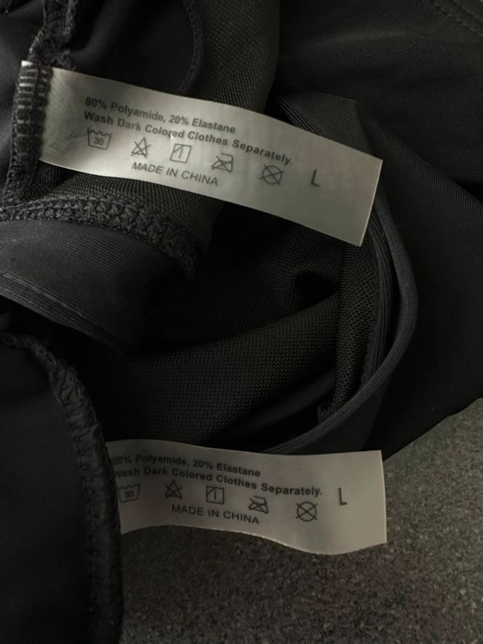Petit maillot de bain noir Shein taille L - photo numéro 3