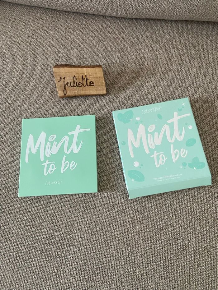 Palette ColourPop Mint to Be – verte, neuf - photo numéro 2