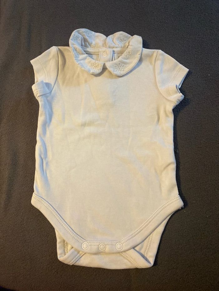Bodies blanc 2/3 mois