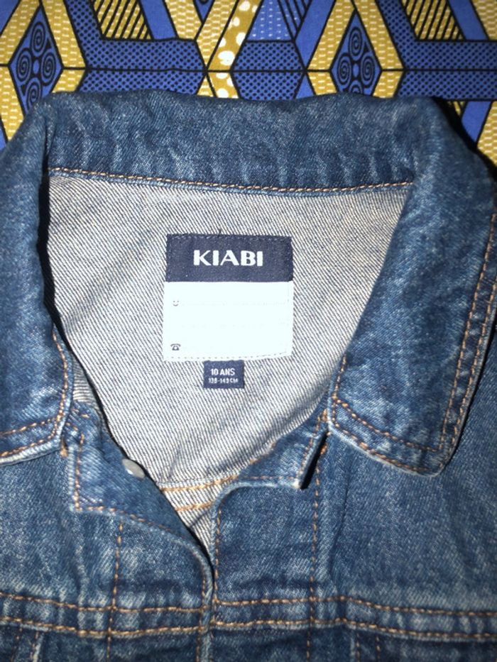 Veste en jean Kiabi - photo numéro 2