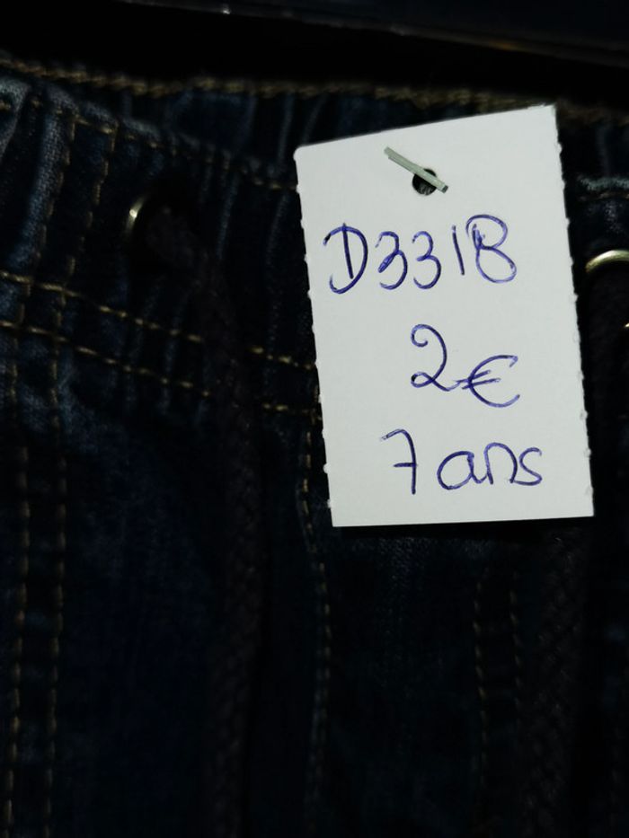 D3318 - jeans garçon 7 ans - photo numéro 3