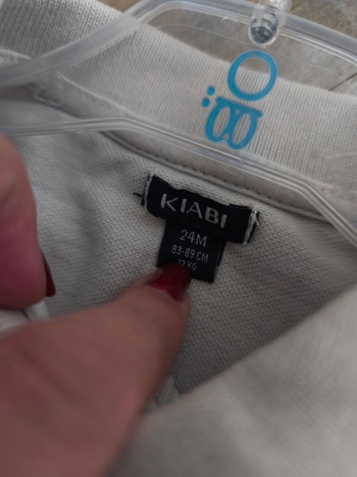 Polo blanc motif tigre - photo numéro 5