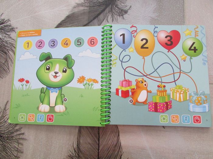 Livre MagiBook Vtech niveau 1 Je découvre les nombres avec Scout et Violette - photo numéro 3