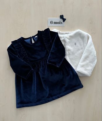 Ensemble bébé fille 6 mois