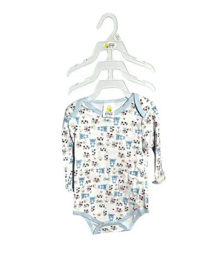 👶Lot de 3 bodys bébé manches longues - Taille 6-9 Mois - photo numéro 7