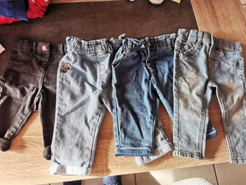 Lot de 4 jeans