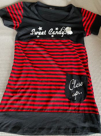 Tunique t-shirt long femme / ado