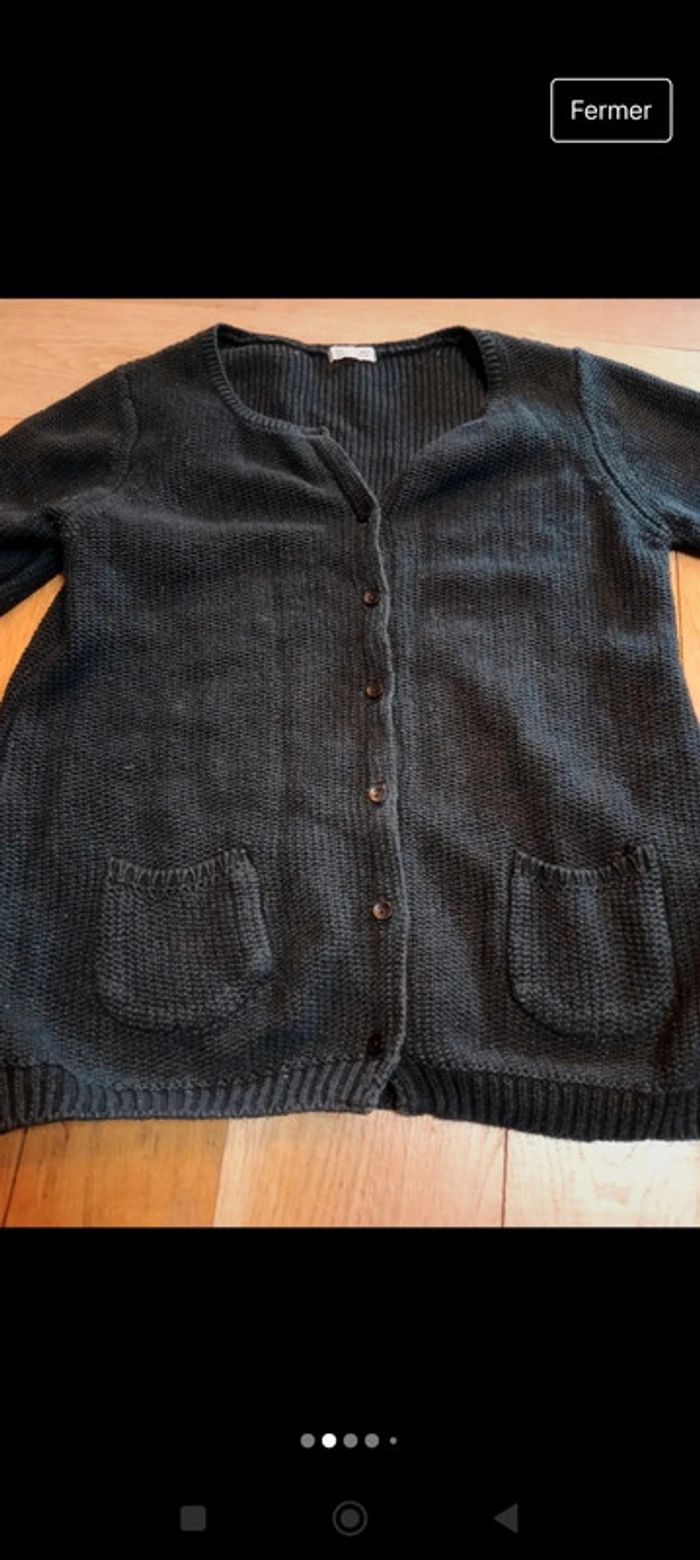 Gilet a boutons fille - photo numéro 3